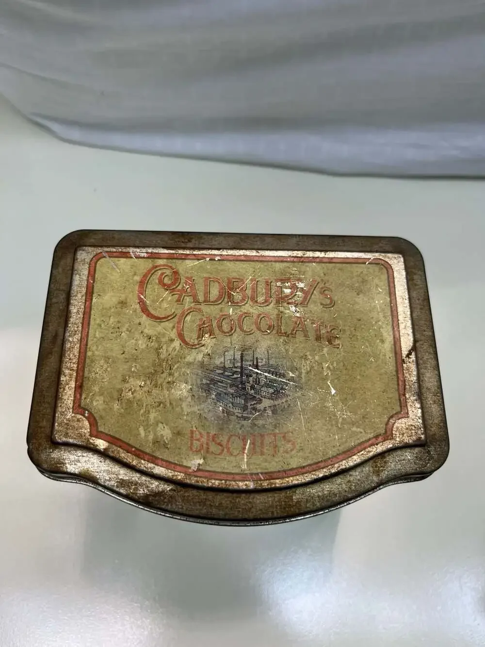 Vintage Cadbury's Chocolate Biscuits Collectible Tin